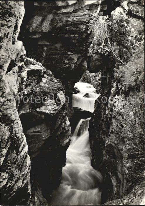 Gletscher Gletscherschlucht Rosenlaui Berner Ober