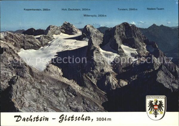 Gletscher Dachstein Gosau-Gletscher Mitterspitz T