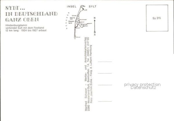 Eisenbahn Hindenburgdamm Sylt – Bild 2