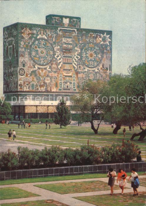 Bibliothek Library Universiteit Mexico-City Juan O'Gorman