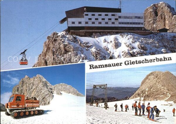 Seilbahn Gletscherbahn Ramsau Dachstein Bergstat