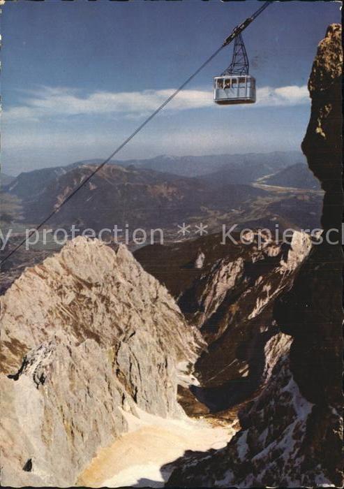Seilbahn Bayerische Zugspitzbahn Waxenstein Höll