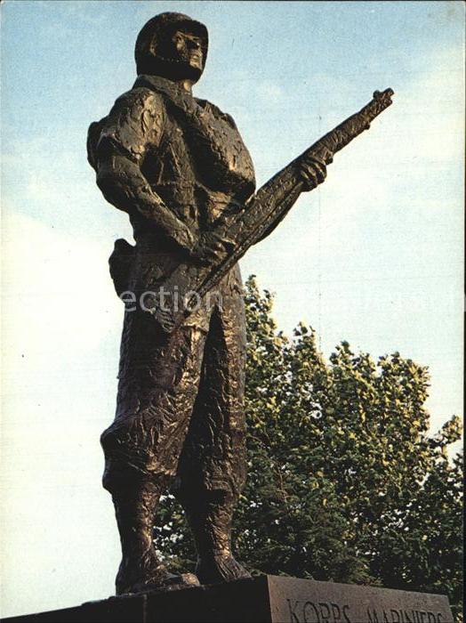 Denkmal Monument Korps Mariniers Rotterdam