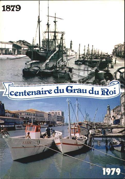 Schiffe Ships Navires Boote Hafen Grau-du-Roi 1879 1979