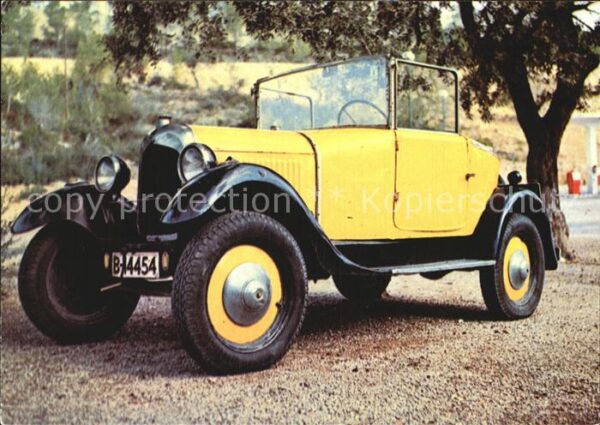 Autos Citroen 1923