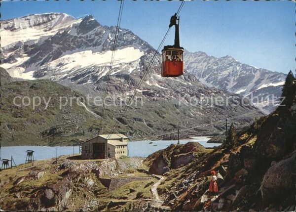 Seilbahn Enzingerboden Weiss See Mitelstation Ta