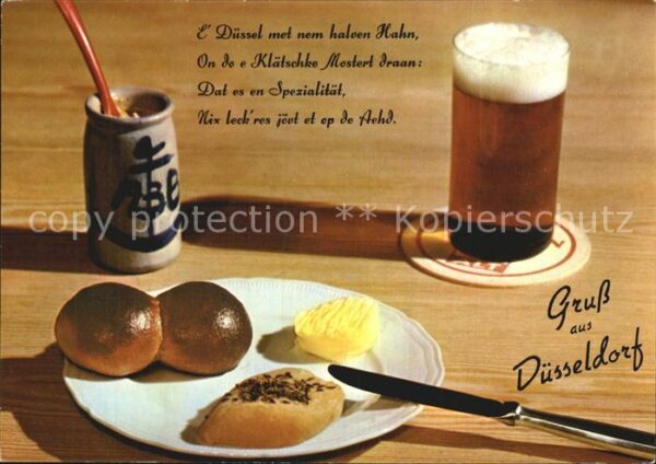 Bier Halver Hahn Düsseldorf
