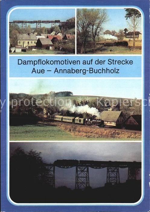 Lokomotive Dampflokomotiven Strecke Aue Annaberg-B