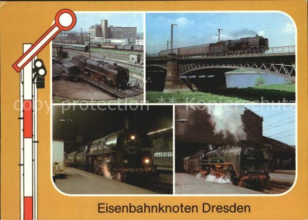 Lokomotive Eisenbahnknoten Dresden Bahnbetriebswer
