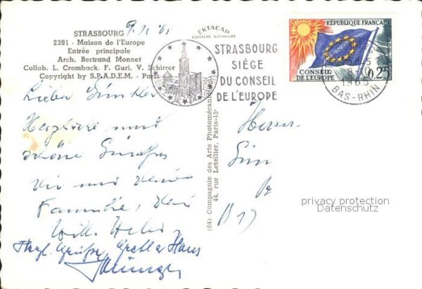 Politik Strasbourg Maison de l'Europe – Bild 2