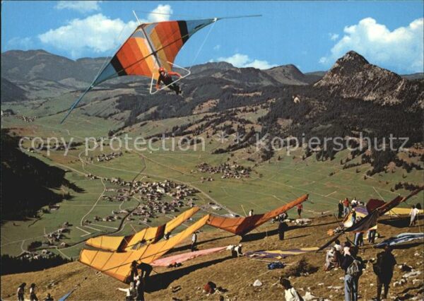 Drachenflug Drachenfliegerstartplatz Tannheim Tirol