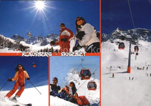 Seilbahn Skifahren Valle Aurina Klausberg Ahrnta