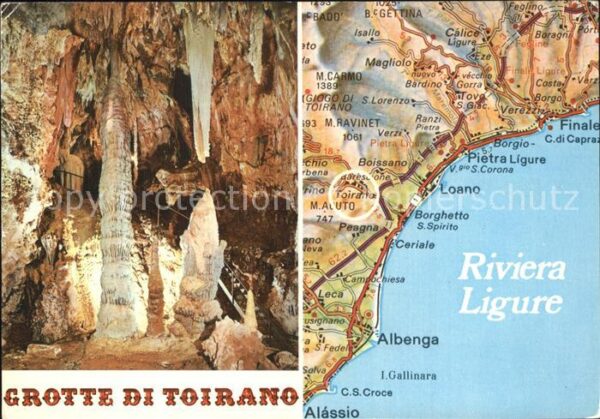 Hoehlen Caves Grottes Grotte di Toirano Pantheon Riviera Ligu