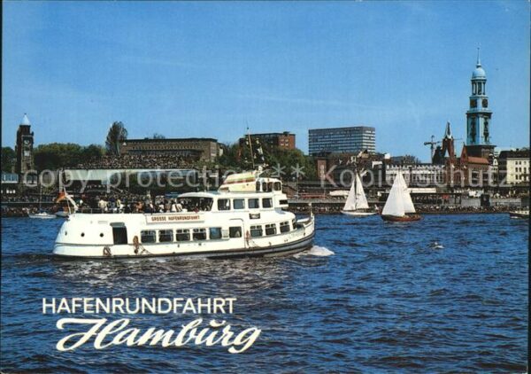 Motorboote Hafenrundfahrt Hamburg