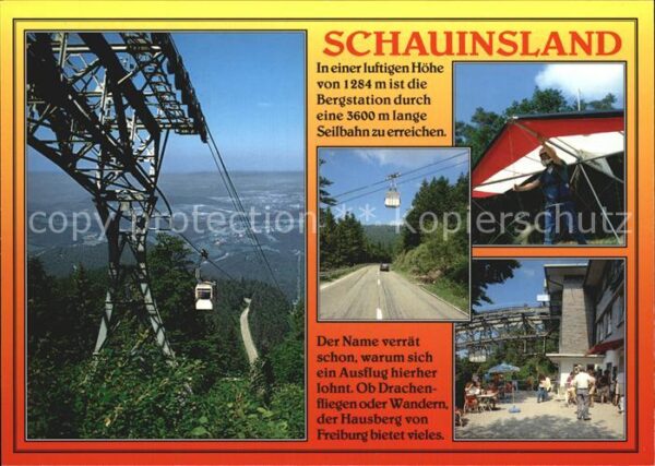 Seilbahn Schauinsland Freiburg im Breisgau
