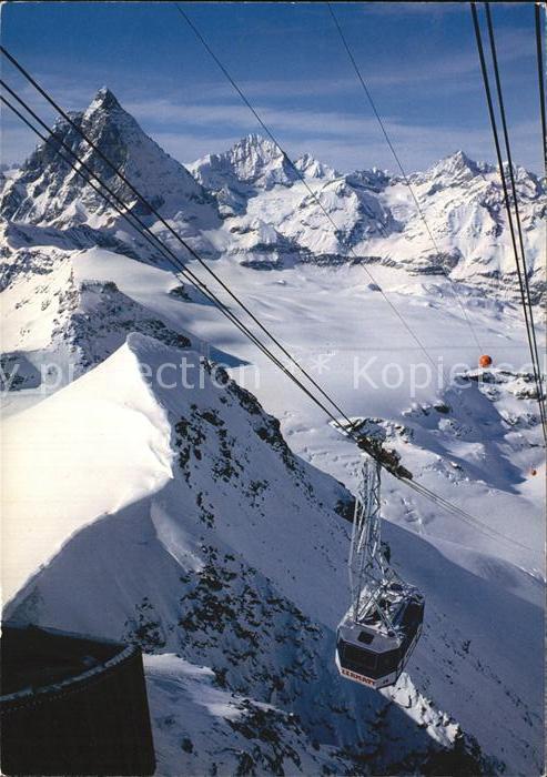 Seilbahn Klein Matterhorn Zermatt
