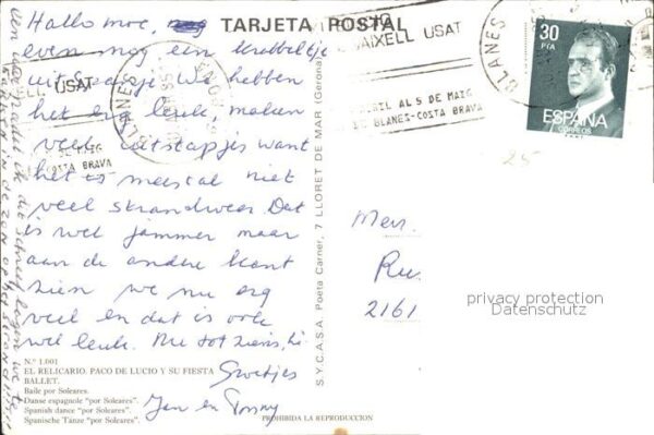 Tanz Taenzer Baile por Soleares El Relicario Paco de – Bild 2