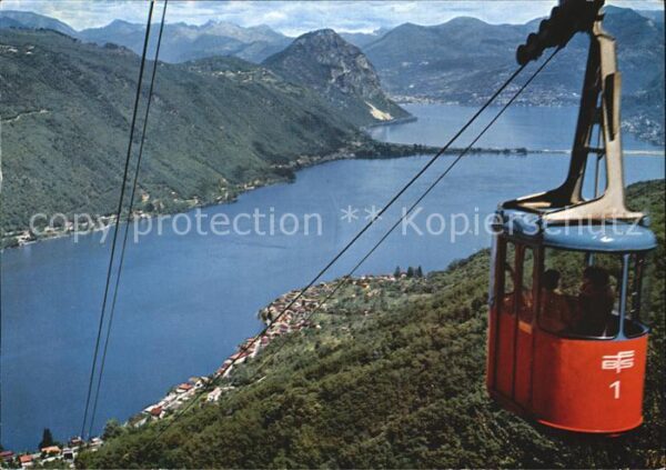Seilbahn Serpiano Lago di Lugano San Salvatore