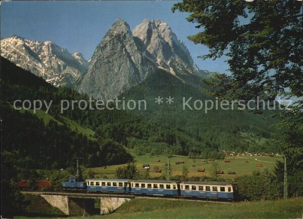 Eisenbahn Bayrische Zugspitzbahn Garmisch-Partenk