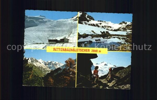 Gletscher Rettenbachgletscher Sölden