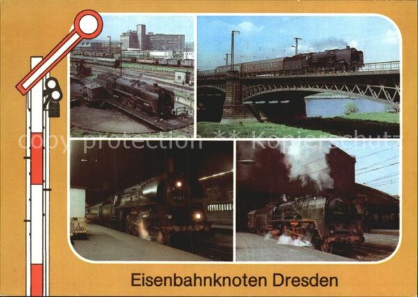 Lokomotive Eisenbahnknoten Dresden Elbbrücke Haupt