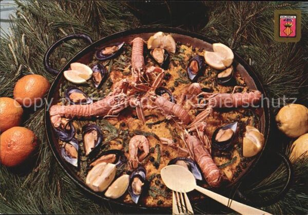 Lebensmittel Paella Valencia