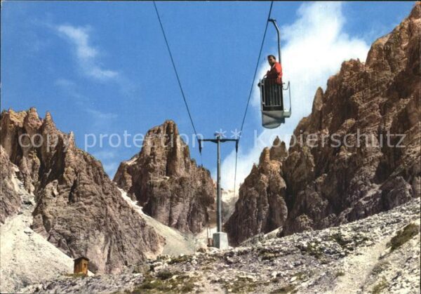 Seilbahn Cortina Telecabina Monte Cristallo Rio