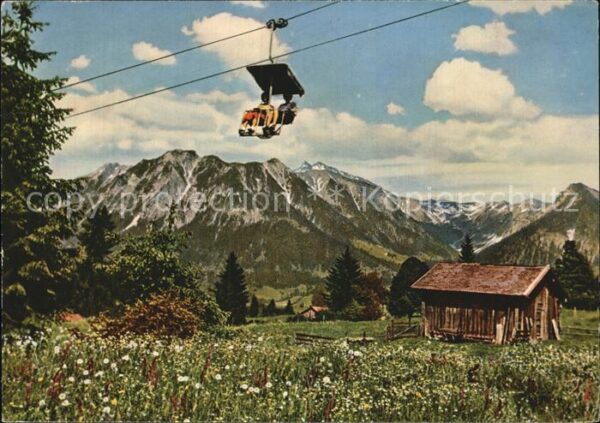 Sessellift Söllereckbahn Rubihorn Nebelhorn