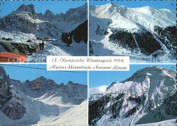 Skifahren IX. Olympische Winterspiele Alpines Ski