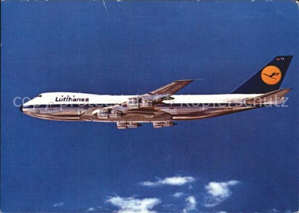 Lufthansa Boeing Jet 747