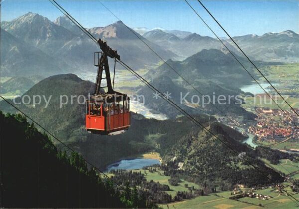 Seilbahn Tegelberg Schwangau Füssen Brentenjoch