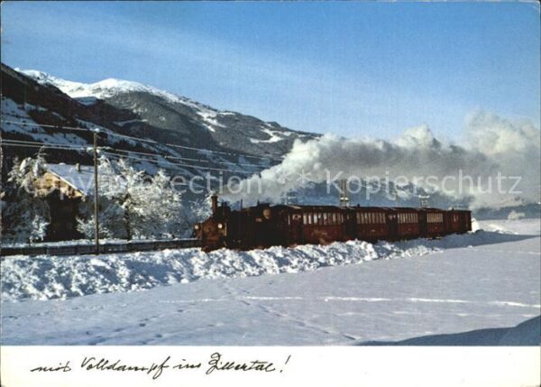 Eisenbahn Mayrhofen Zillertal