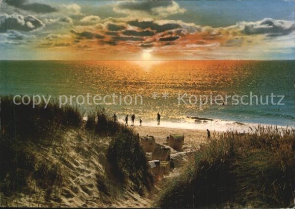 Westerland Sylt Düne und Meer