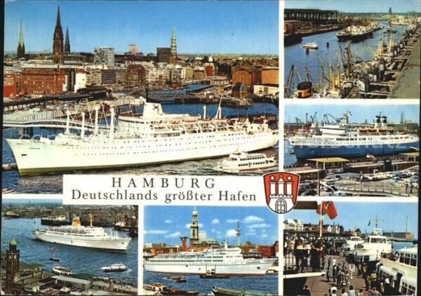 Schiffe Ships Navires Pasteur Hamburg Hafen