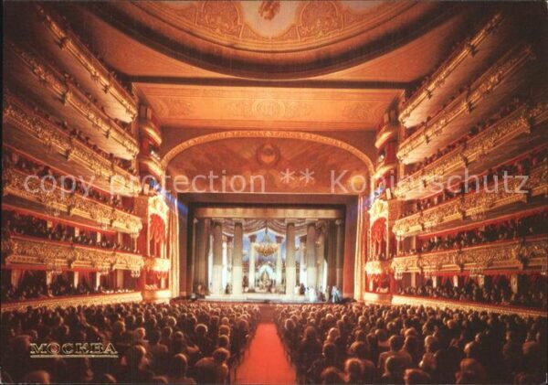 Theater Moscow Auditorium State Academic Bolsho