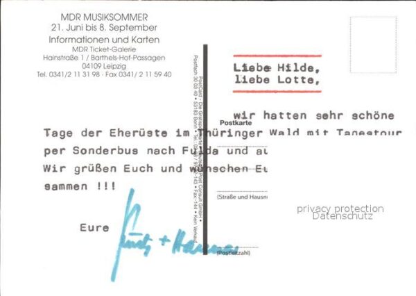 Events MDR Musiksommer Thüringen Sachsen Sachs – Bild 2