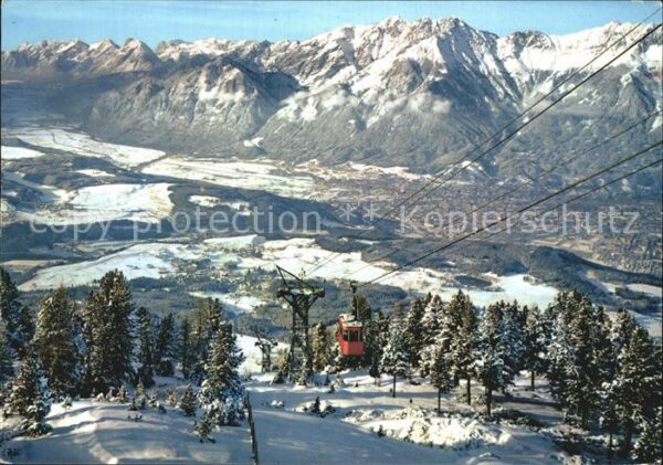 Seilbahn Patscherkofel Innsbruck Igls Inntal