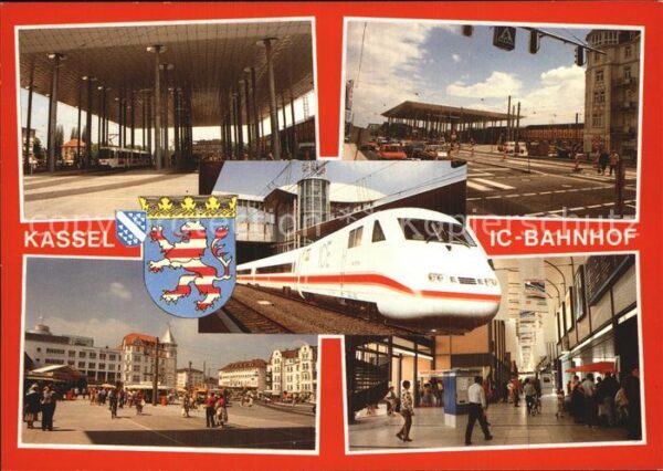 Eisenbahn Intercity-Bahnhof Kassel-Wilhelmshöhe