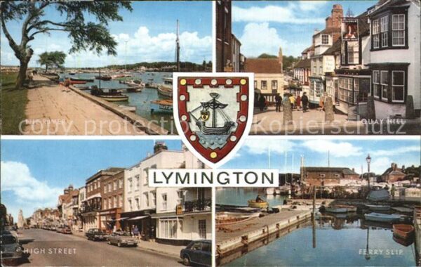 Lymington Town The River Quay Hill High Street Ferry S