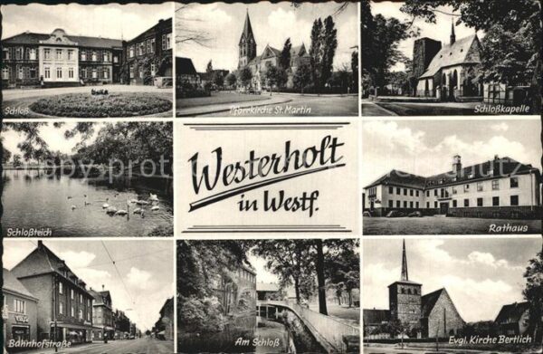 Westerholt Westfalen Schloss Pfarrkirche St. Martin Schlossk