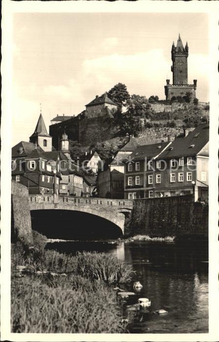 Dillenburg Burgblick von der Dill