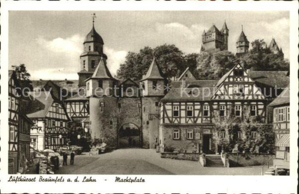Braunfels Marktplatz Burg Stadttor