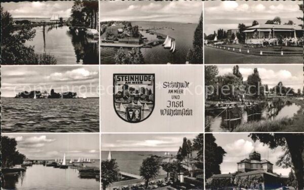 Steinhuder Meer mit Insel Wilhelmstein Teilansichten Sc