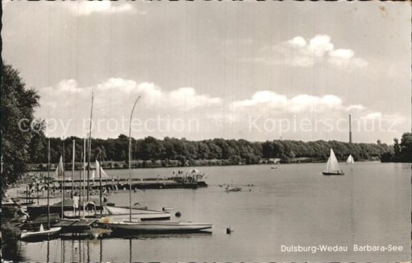 Wedau Duisburg Barbara See Bootsliegeplatz
