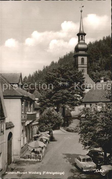 Wirsberg Dorfmotiv mit Kirche