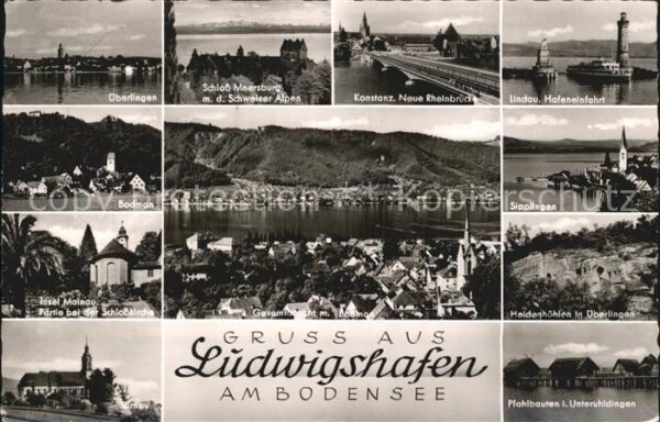 Ludwigshafen Bodensee Überlingen Schloss Meersburg Neue Rhein