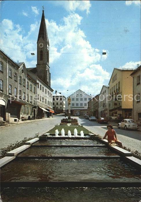 Waldkirchen Niederbayern Marktplatz