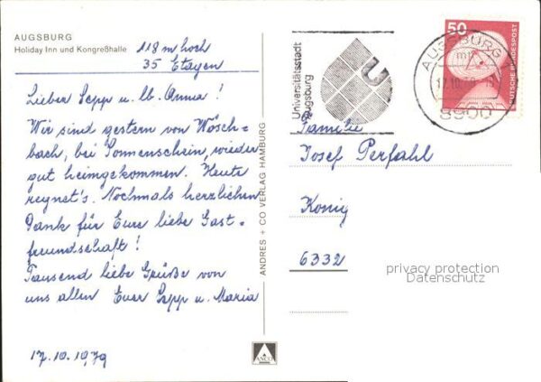Augsburg Holiday Inn und Kongresshalle – Bild 2