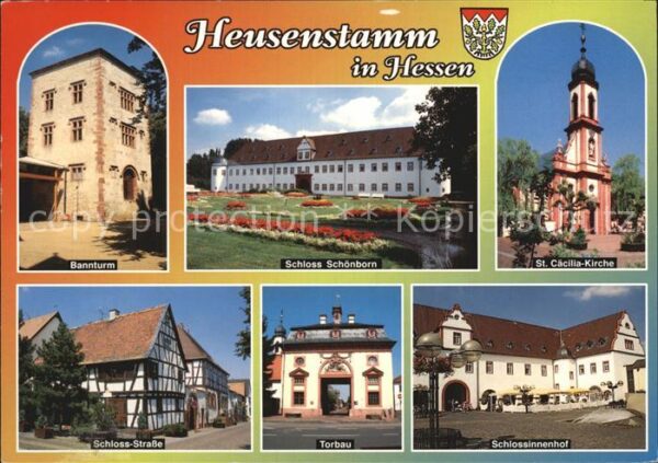 Heusenstamm Bannturm Schloss Schönborn St Cäcilia K