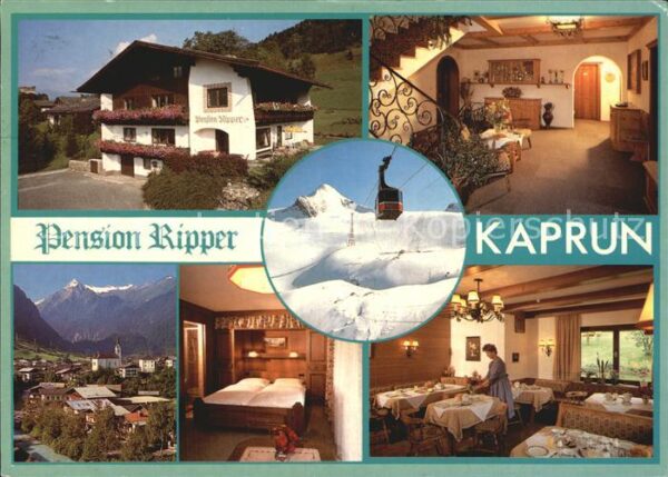Kaprun Pension Ripper Treppenaufgang Zimmer Ga